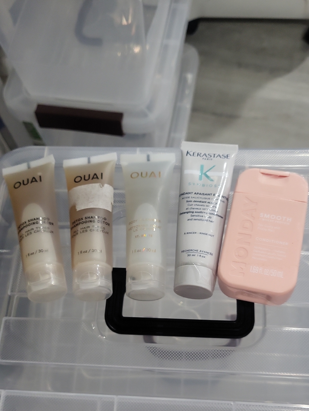 Travel Hair Care Set - OUAI, Kérastase & MONDAY - Travel